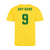 Personalised Childrens Brazil Style Yellow & Green Home Shirt