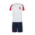 Personalised England Style Contrast Red, White & Blue Kit With Bag
