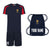 Personalised France Style Blue Contrast Home Kit With Bag
