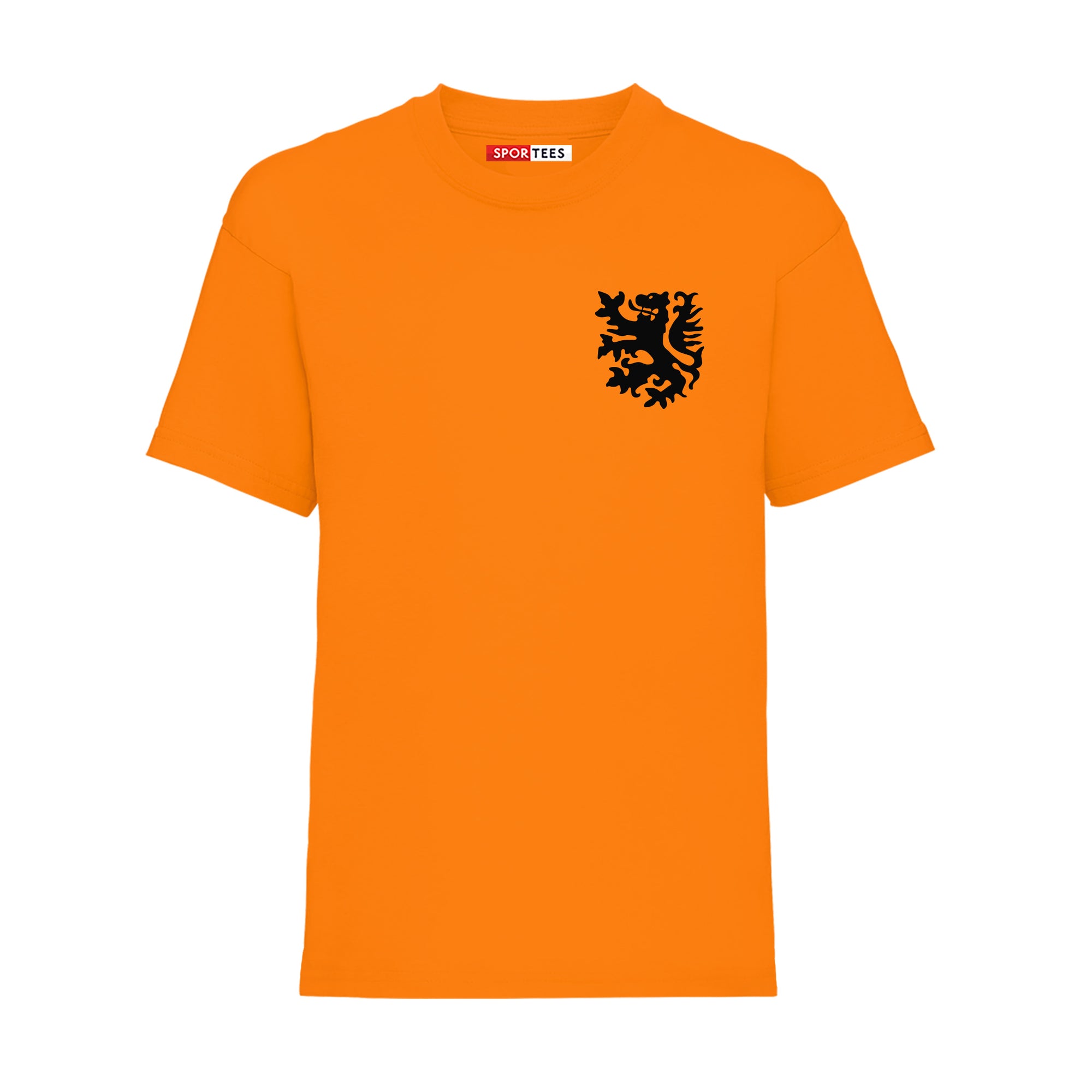 Personalised Holland Style Orange Home Shirt