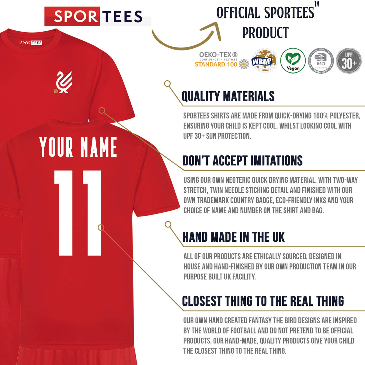 Personalised The Bird Liverpool Style Bundle With Socks And Bag