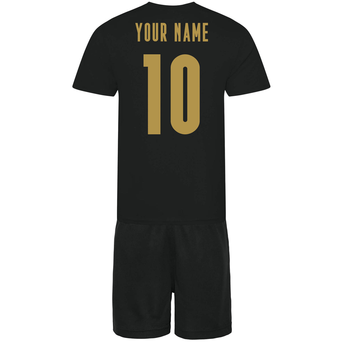 Personalised The Cannon North London Black Style Away Bundle With Socks And Bag