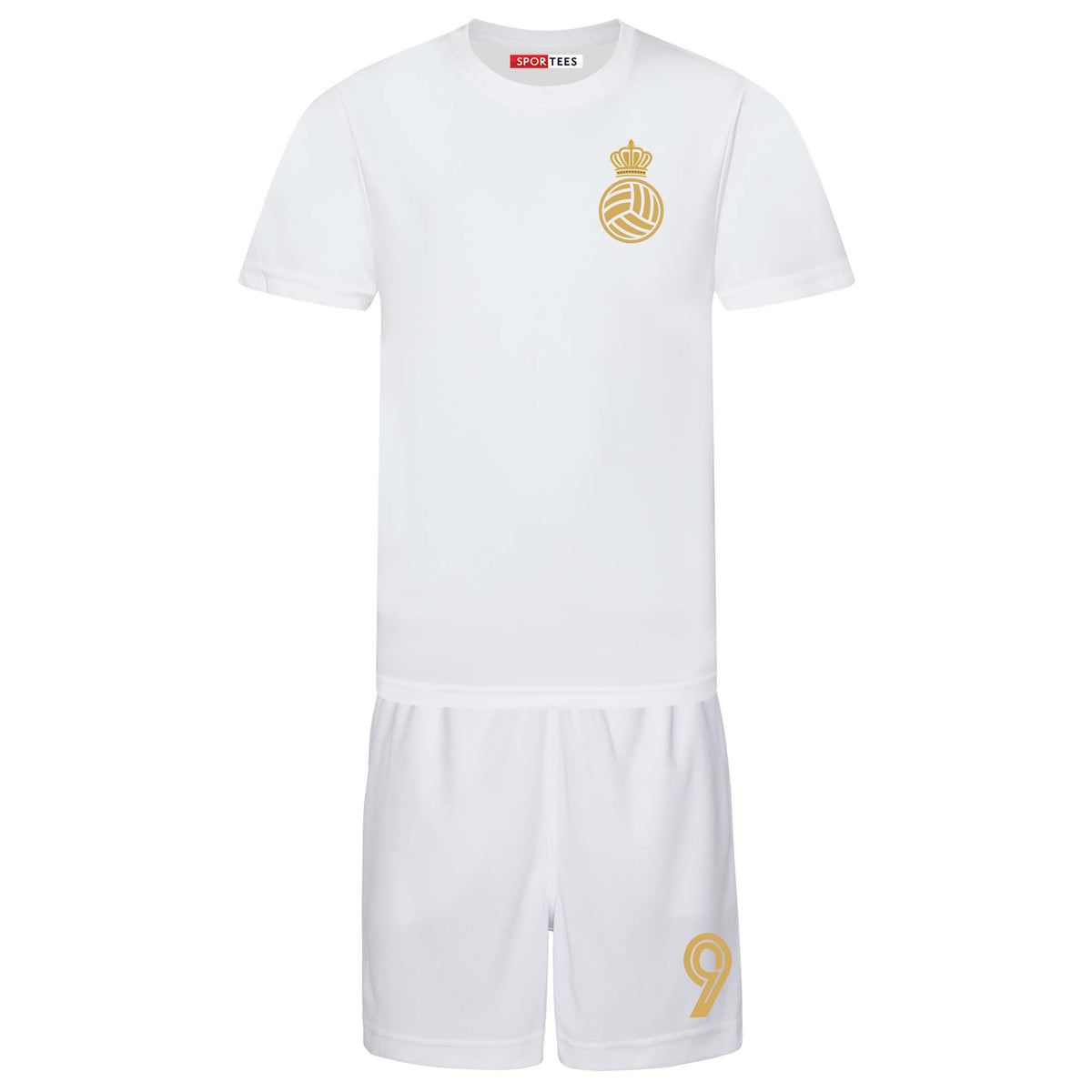 Personalised Los Blancos Madrid White Style Bundle With Socks And Bag