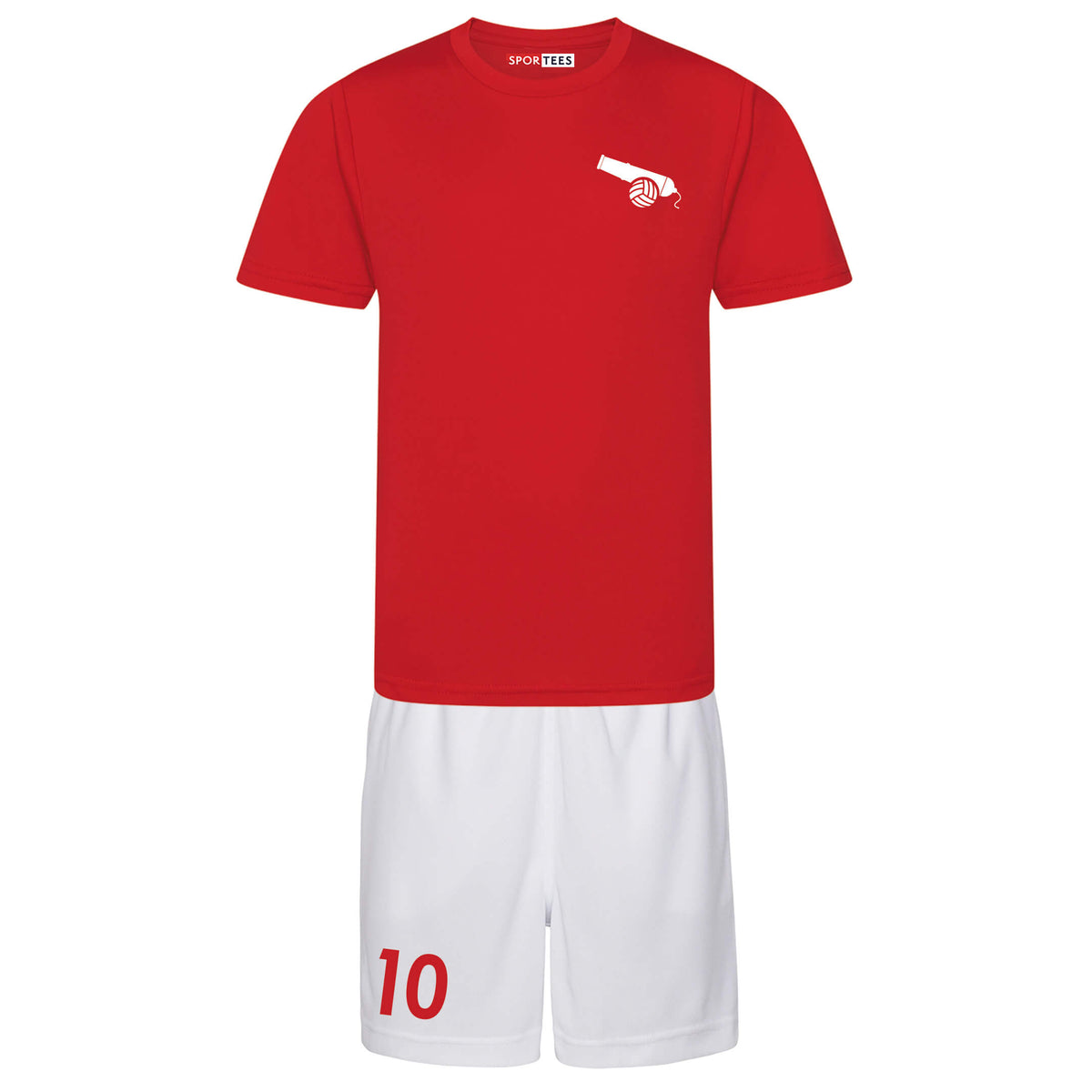 Personalised The Cannon North London Red Style Kit With Bag