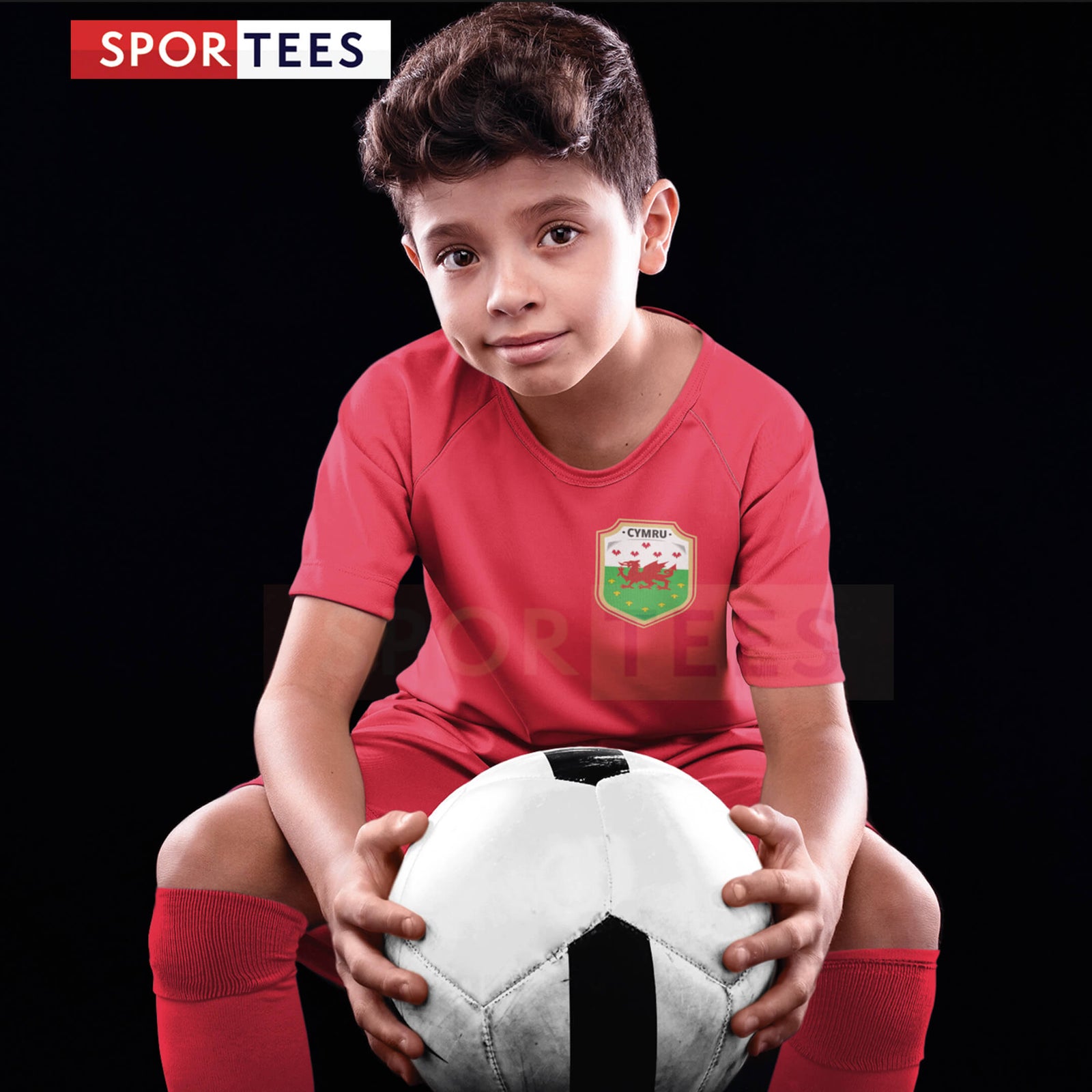 Personalised Wales Style Red Home Kit With Bag