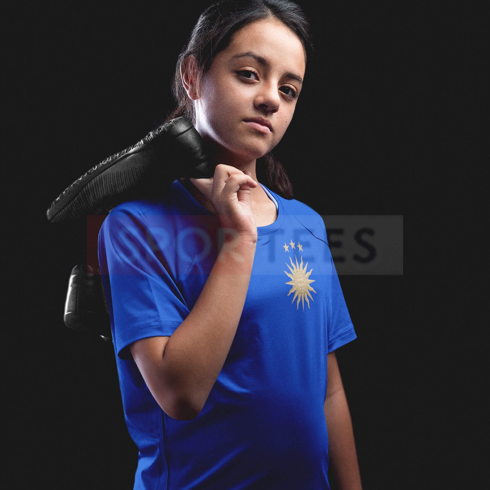 Personalised El Sol Argentina Style Royal Blue Away Shirt