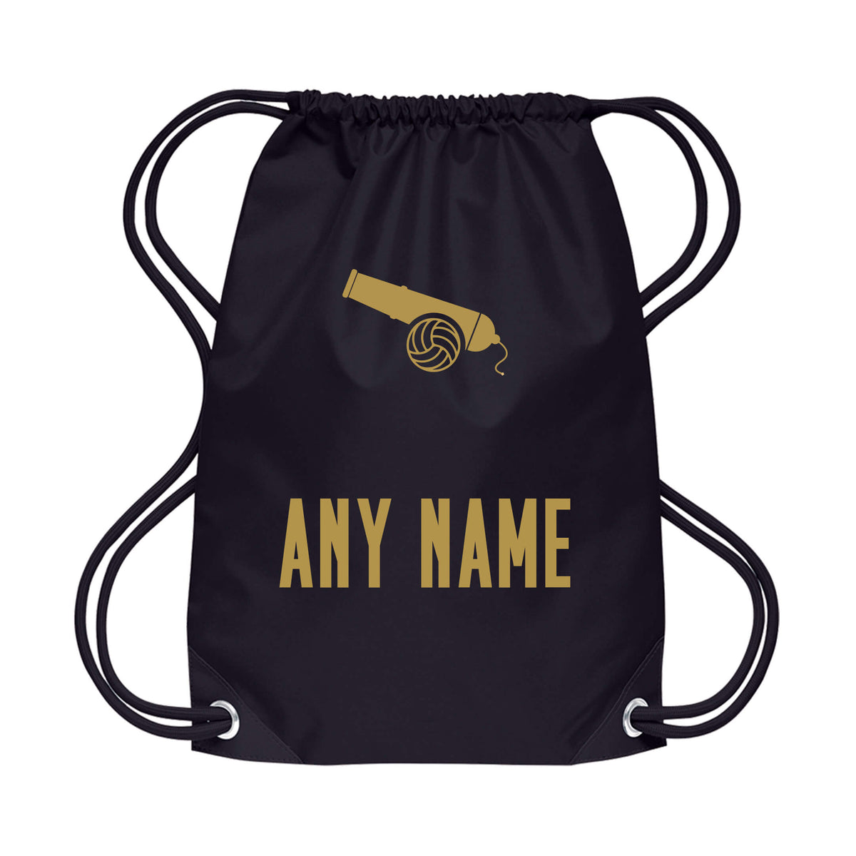 Personalised The Cannon North London Black Style Away Bundle With Socks And Bag