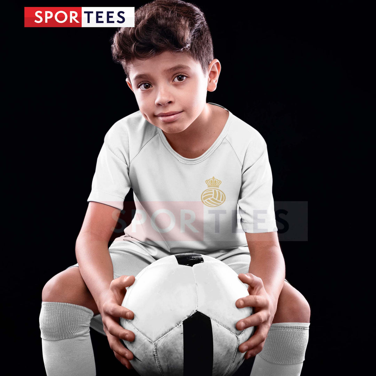 Personalised Los Blancos Madrid White Style Bundle With Socks And Bag