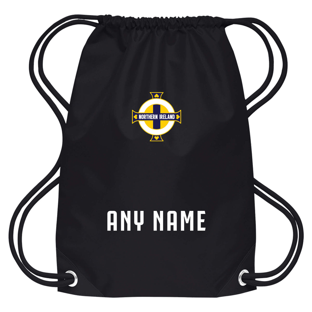 Personalised Northern Ireland Style Green &amp; White Home Kit With Bag