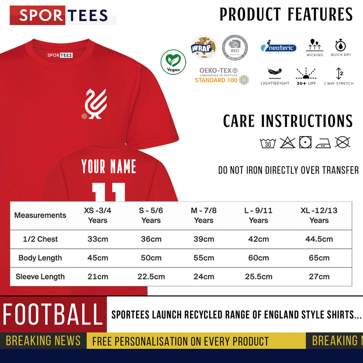 Personalised The Bird Liverpool Reds Style Shirt