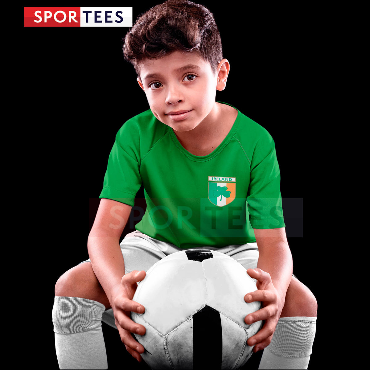 Personalised Ireland Style Green &amp; White Home Kit With Bag