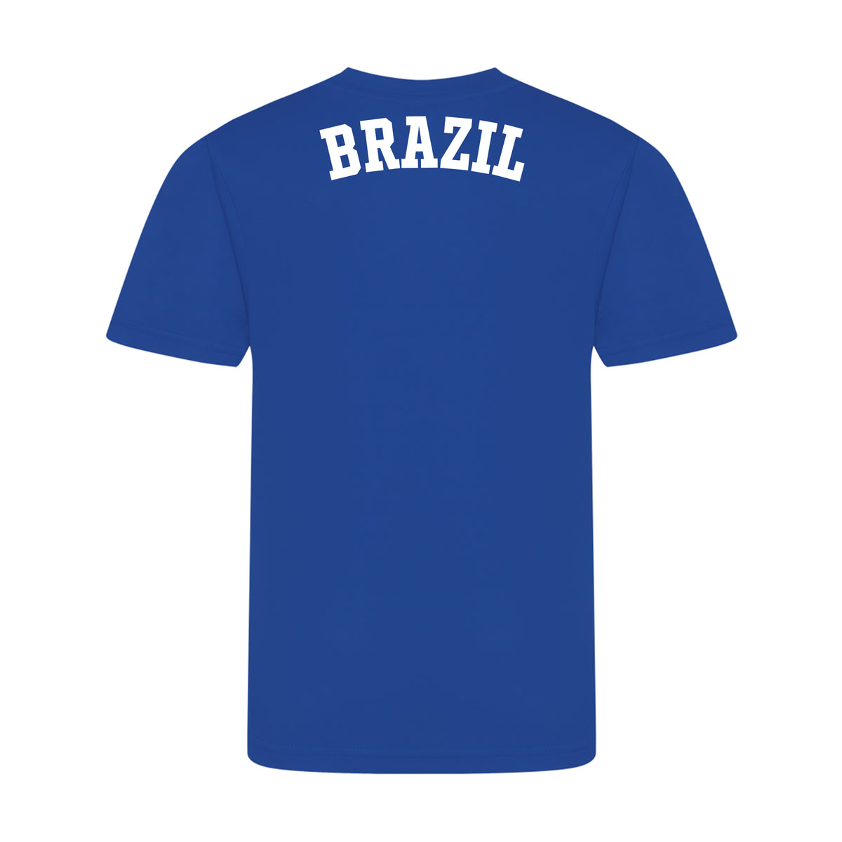 Childrens Brazil Style Blue &amp; White Away Shirt