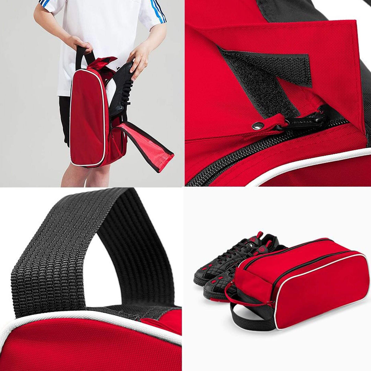 Personalised Flaming Football Boot Bag