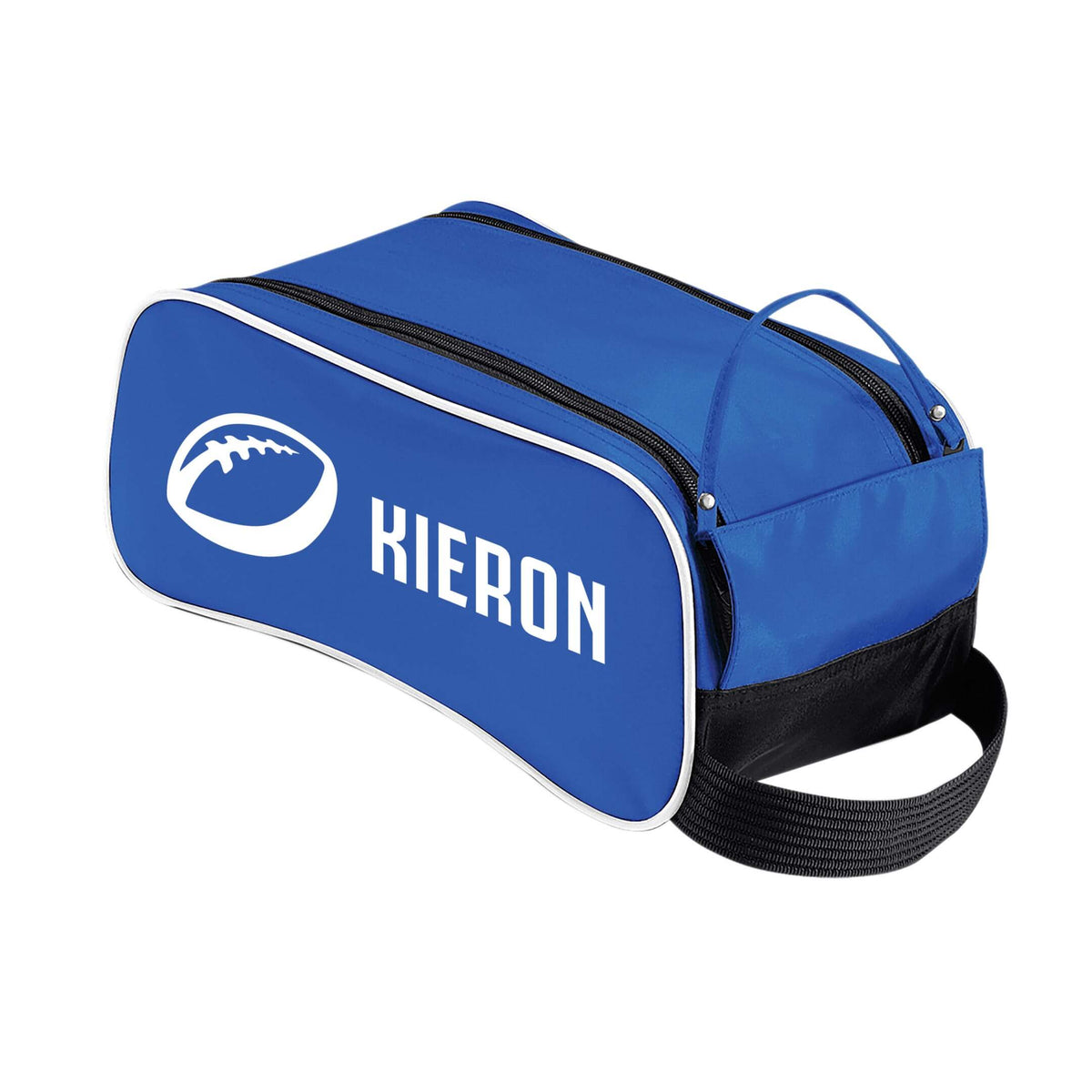 Personalised Rugby Ball Name Boot Bag