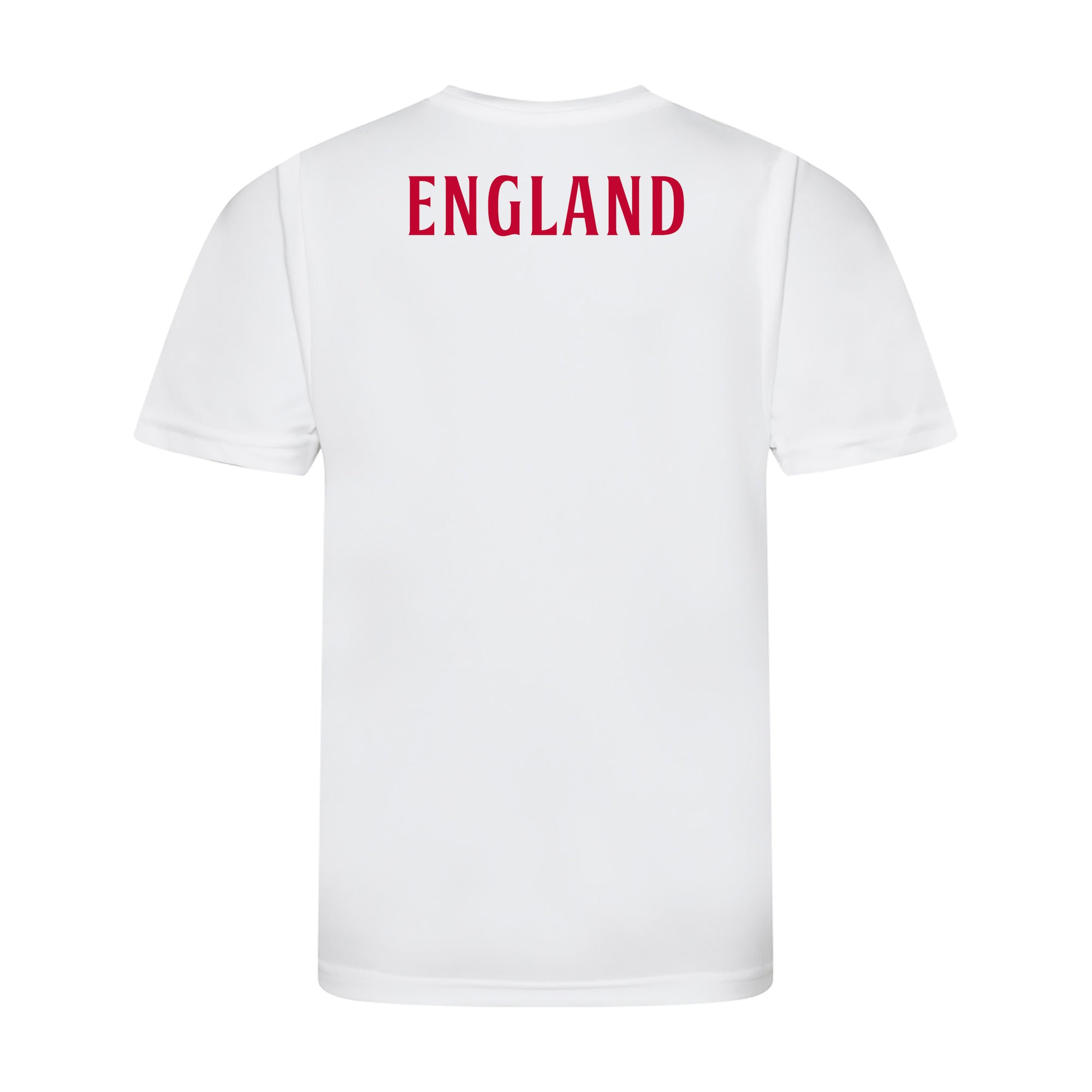 England Style White & Red Home Shirt
