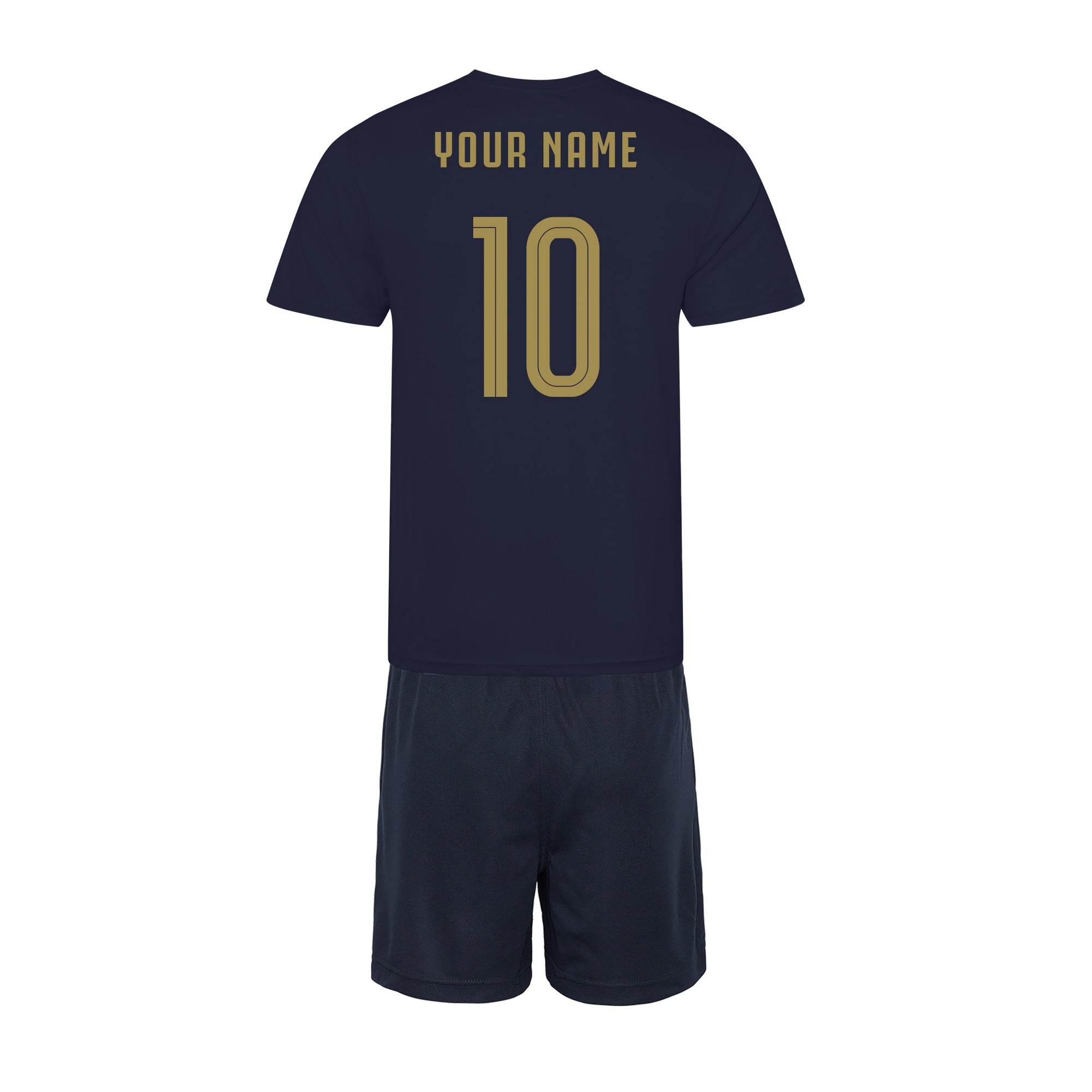 Personalised France Style Blue Home Kit With Bag