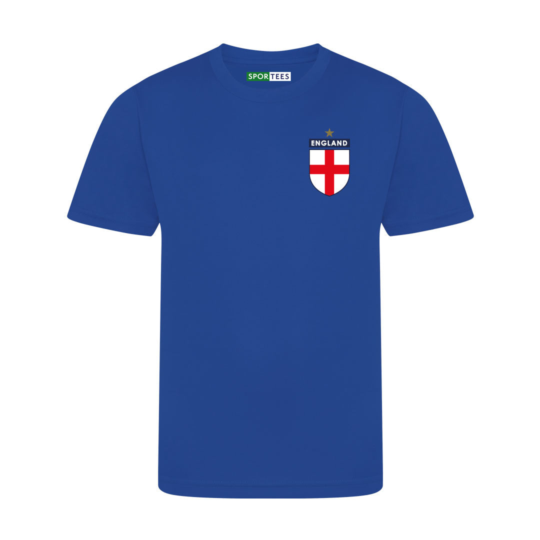 Personalised England Style Royal Blue 3rd Kit With Bag