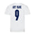 Personalised Italy Style White & Navy Away Shirt