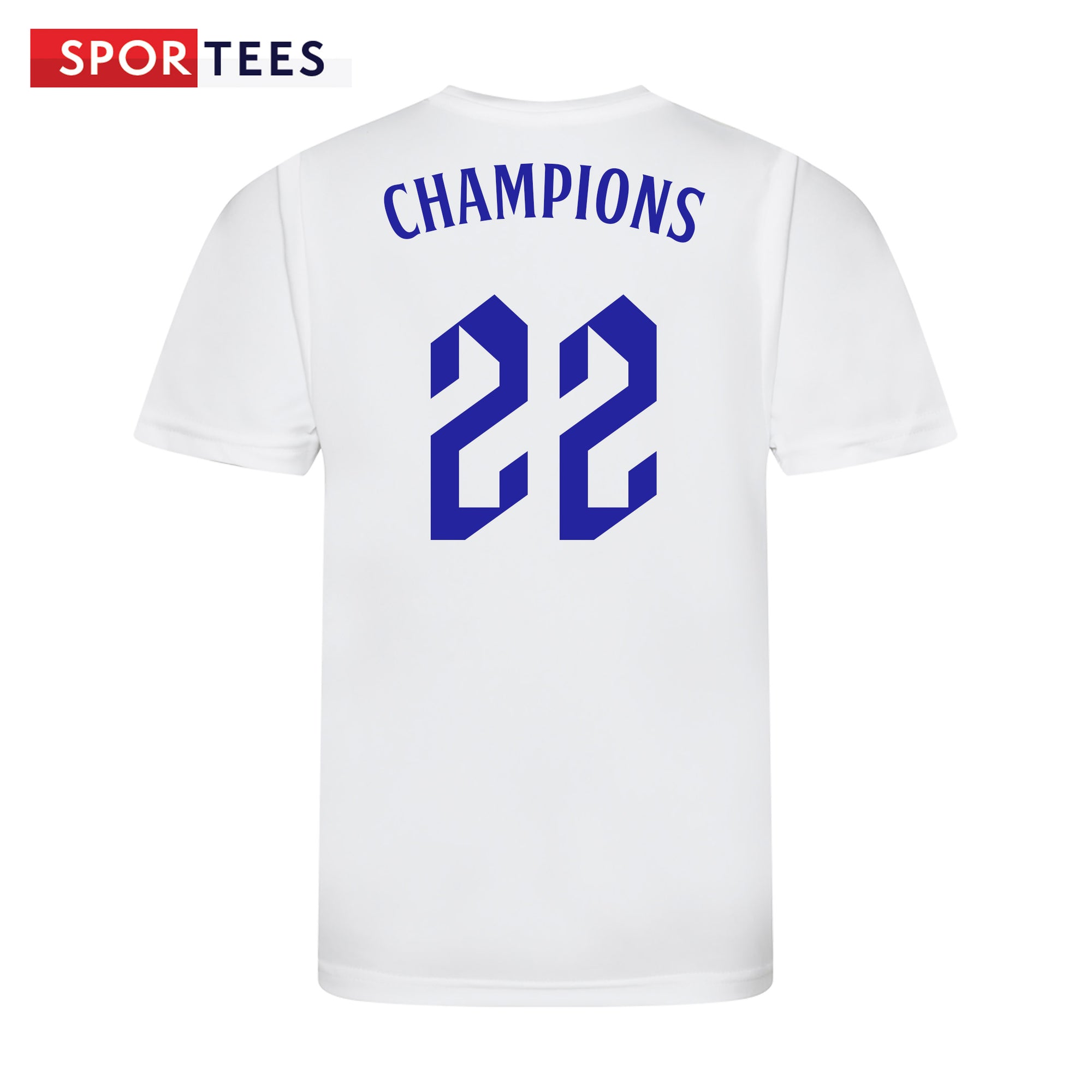 Champions 22 - England Euro 2022 Style White Home Shirt