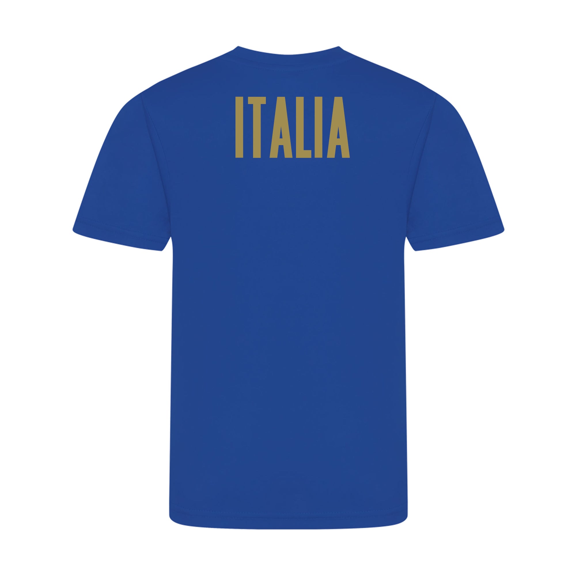 Italy Style Blue & Gold Home Shirt