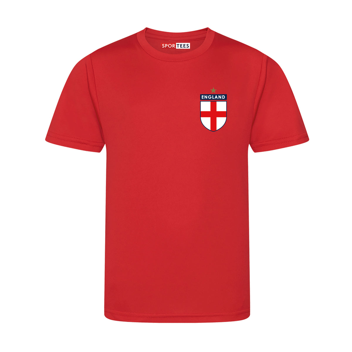 Personalised England Style Red, White &amp; Blue Kit With Bag